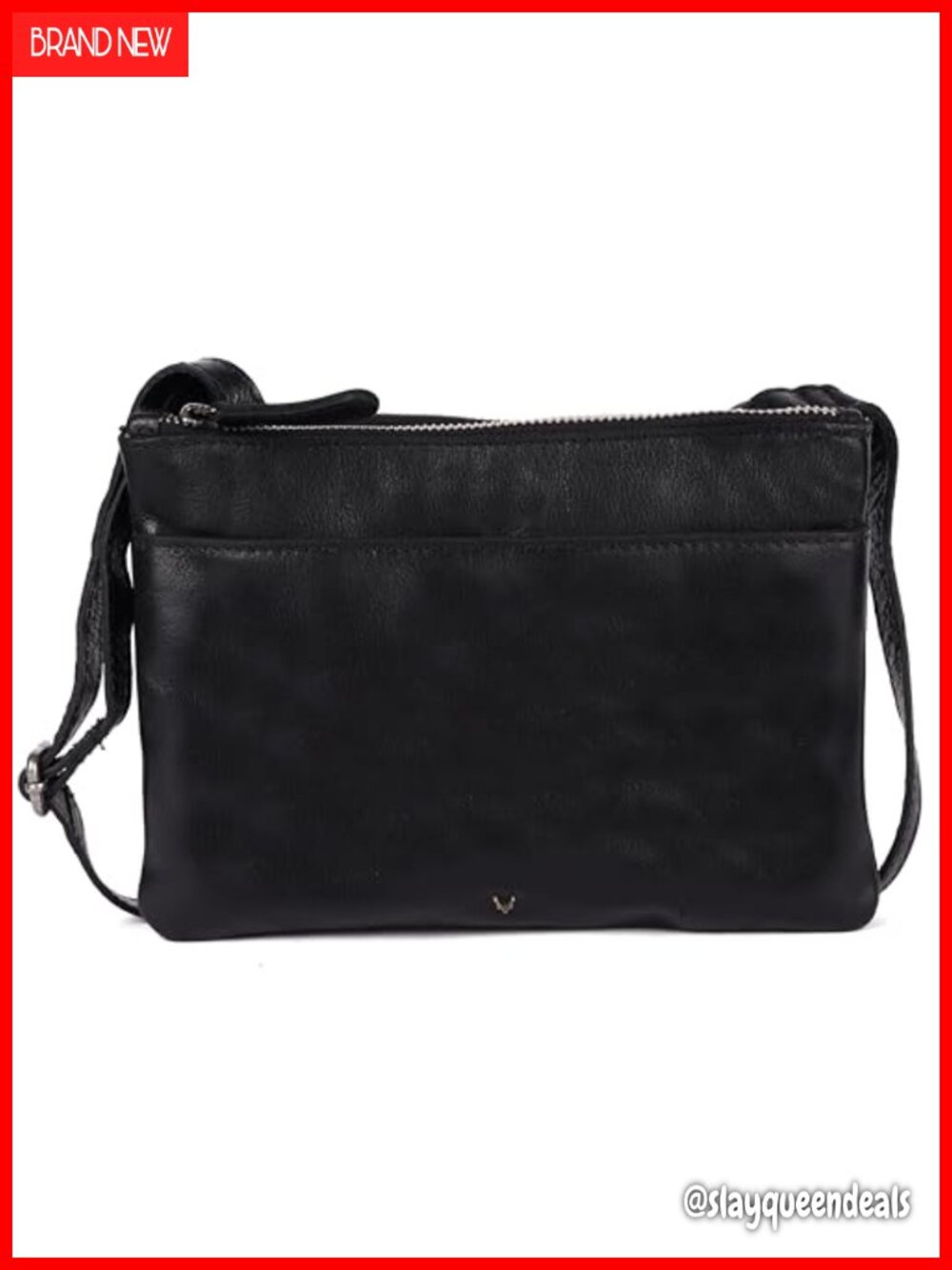 Genuine Leather Crossbody Sling Bag Oil Wax Leather Women